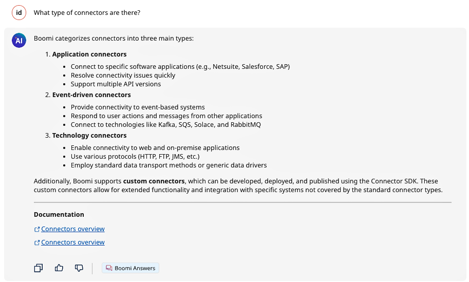 Platform question example