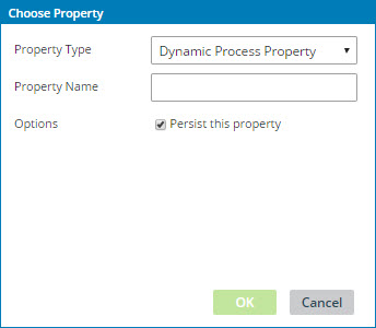 Choose Property dialog