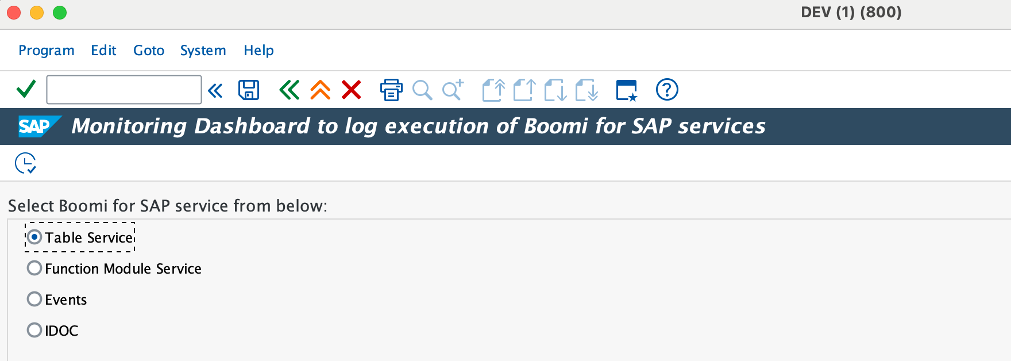 Monitoring Dashboard