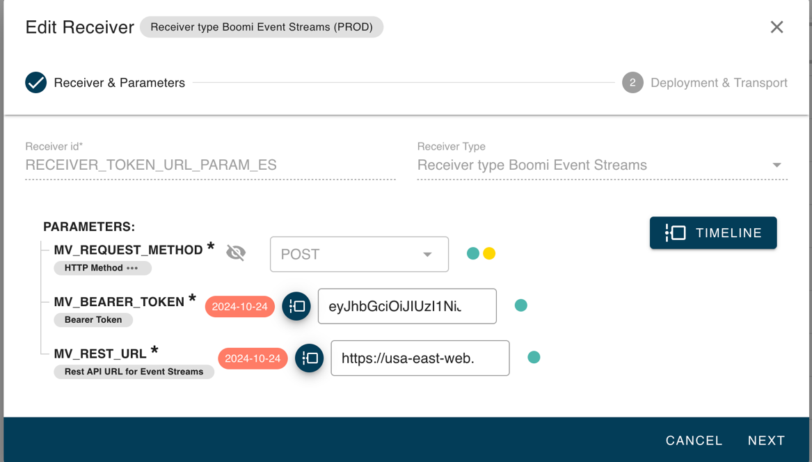 Boomi for SAP Receiver Types